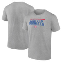 Denver Nuggets Fanatics Branded Hoops For Troops Training basketball T-Shirt - Heather Gray