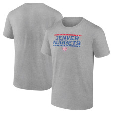 Denver Nuggets Fanatics Branded Hoops For Troops Training basketball T-Shirt - Heather Gray