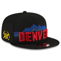 Denver Nuggets New Era 2023/24 City Edition 9FIFTY Snapback Adjustable Hat - Black