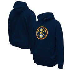 Denver Nuggets Stadium Essentials Primary Logo Pullover basketball Hoodie - Navy