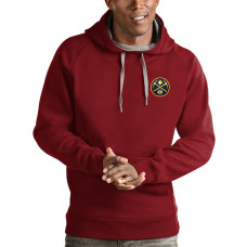 Denver Nuggets Antigua Victory Pullover basketball Hoodie - Red