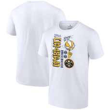 Denver Nuggets Fanatics Branded 2023 NBA Finals Champions Hometown Originals Review basketball T-Shirt - White