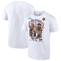 Denver Nuggets Fanatics Branded 2023 NBA Finals Champions Windmill Team Caricature basketball T-Shirt - White