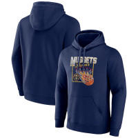 Denver Nuggets Fanatics Branded Alley Oop Pullover basketball Hoodie - Navy