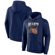 Denver Nuggets Fanatics Branded Alley Oop Pullover basketball Hoodie - Navy