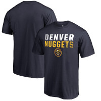 Denver Nuggets Fanatics Branded Fade Out basketball T-Shirt - Navy