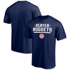 Denver Nuggets Fanatics Branded Hoops For Troops Trained basketball T-Shirt - Navy