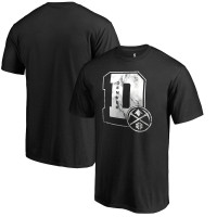 Denver Nuggets Fanatics Branded Letterman basketball T-Shirt - Black