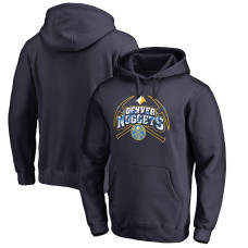 Denver Nuggets Fanatics Branded Pickaxe Hometown Collection Pullover basketball Hoodie - Navy