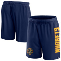 Denver Nuggets Fanatics Branded Post Up Mesh basketball Shorts - Navy