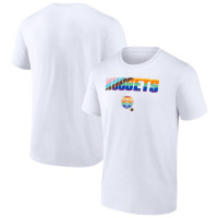 Denver Nuggets Fanatics Branded Pride basketball T-Shirt - White