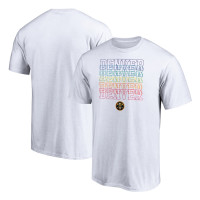 Denver Nuggets Fanatics Branded Team City Pride basketball T-Shirt - White