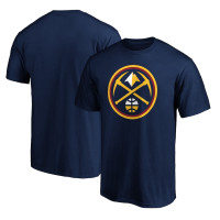 Denver Nuggets Fanatics Branded Team Primary Logo basketball T-Shirt - Navy