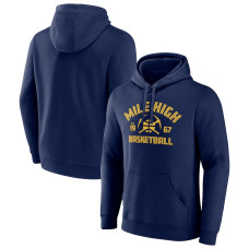 Denver Nuggets Fanatics Branded Tip-Off Pullover basketball Hoodie - Navy