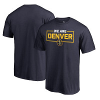 Denver Nuggets Fanatics Branded We Are Iconic Collection basketball T-Shirt - Navy