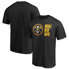 Denver Nuggets Fanatics Branded Whole New Game Team basketball T-Shirt - Black
