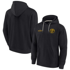 Denver Nuggets Fanatics Signature Super Soft Fleece Pullover basketball Hoodie - Black