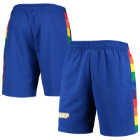 Denver Nuggets Mitchell & Ness 1991 Hardwood Classics 75th Anniversary Swingman basketball Shorts - Blue