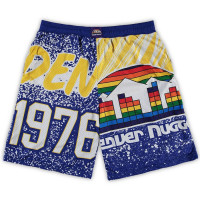 Denver Nuggets Mitchell & Ness Big & Tall Hardwood Classics Jumbotron basketball Shorts - Royal