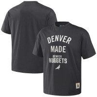 Denver Nuggets NBA x Staple Heavyweight Oversized basketball T-Shirt - Anthracite