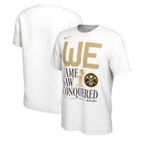 Denver Nuggets Nike 2023 NBA Finals Champions Celebration Parade basketball T-Shirt - White