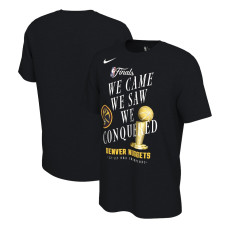 Denver Nuggets Nike 2023 NBA Finals Champions Celebration Trophy basketball T-Shirt - Black