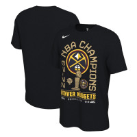 Denver Nuggets Nike 2023 NBA Finals Champions Locker Room basketball T-Shirt - Black