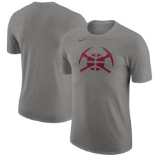 Denver Nuggets Nike 2023/24 City Edition Essential Warmup basketball T-Shirt - Charcoal