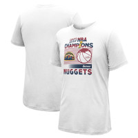 Denver Nuggets Stadium Essentials 2023 NBA Finals Champions City Edition basketball T-Shirt - White