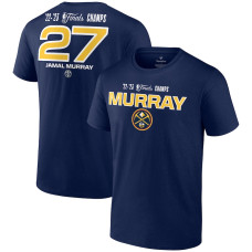 Jamal Murray Denver Nuggets Fanatics Branded 2023 NBA Finals Champions Dunk Player basketball T-Shirt - Navy