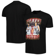 Nikola Jokic & Jamal Murray Denver Nuggets Stadium Essentials Player Duo basketball T-Shirt - Black