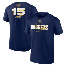 Nikola Jokic Denver Nuggets Fanatics Branded Behind The Back Player basketball T-Shirt - Navy
