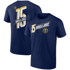 Nikola Jokic Denver Nuggets Fanatics Branded Full-Court Press Player basketball T-Shirt - Navy