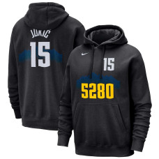 Nikola Jokic Denver Nuggets Nike 2023/24 City Edition Player Pullover basketball Hoodie - Black