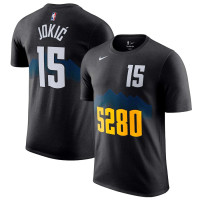 Nikola Jokic Denver Nuggets Nike 2023/24 City Edition Player basketball T-Shirt - Black