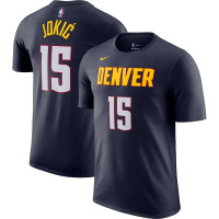 Nikola Jokic Denver Nuggets Nike Icon 2022/23 Player basketball T-Shirt - Navy