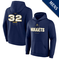 Men's Aaron Gordon # 32 Denver Nuggets Player Midfielder Navy Pullover Hoodie