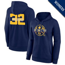 Women's Aaron Gordon # 32 Denver Nuggets Stellar Player Navy Pullover Hoodie