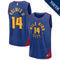 Youth DaRon Holmes II # 14 Denver Nuggets Fast Break Replica Blue Statement Edition Jersey Youth DaRon Holmes II # 14 Denver Nuggets Fast Break Replica Blue Statement Edition Jersey