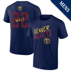 Men's Zeke Nnaji # 22 Denver Nuggets Hustle Navy T-Shirt Men's Zeke Nnaji # 22 Denver Nuggets Hustle Navy T-Shirt