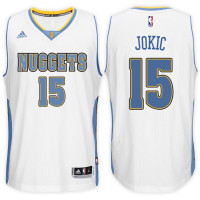 2016-17 Season Nikola Jokic Denver Nuggets #15 New Swingman Home White Jersey