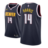 Mens 2018-19 Season Gary Harris Denver Nuggets #14 Icon Edition Navy Jersey