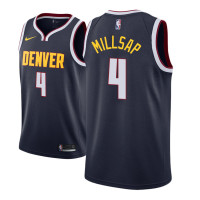 Mens 2018-19 Season Paul Millsap Denver Nuggets #4 Icon Edition Navy Jersey