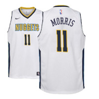 Youth NBA 2018-19 Monte Morris Denver Nuggets #11 Association White Jersey
