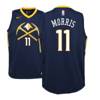 Youth NBA 2018-19 Monte Morris Denver Nuggets #11 City Edition Navy Jersey