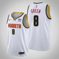 Nuggets Jeff Green Mens Association Edition Jersey White