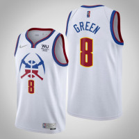 Denver Nuggets Jeff Green Earned Edition Jersey White