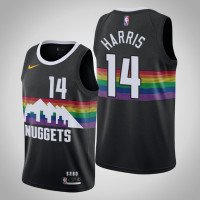 2019-20 Nuggets Gary Harris #14 Black City Jersey