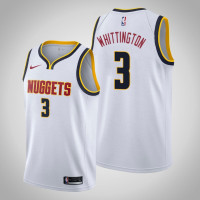 2020-21 Denver Nuggets Greg Whittington #3 White Association Jersey