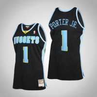 Mens Denver Nuggets Michael Porter Jr. #1 Black Reload 2.0 Jersey